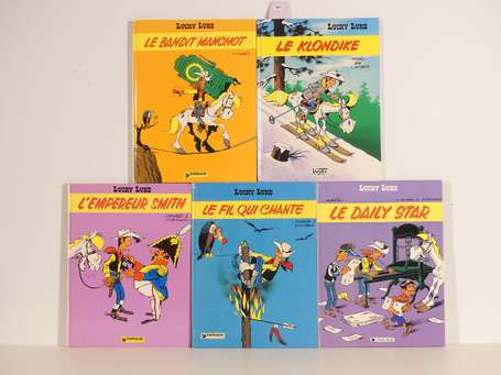 Morris : Lucky luke : 5 albums ; L'Empereur Smith,