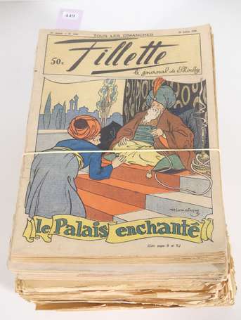 Fillette : 35 n° entre 1939 et 1963. On joint une 