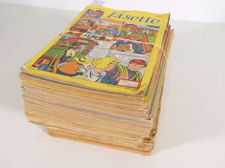 Lisette : une cinquantaine de n° entre 1955 et 