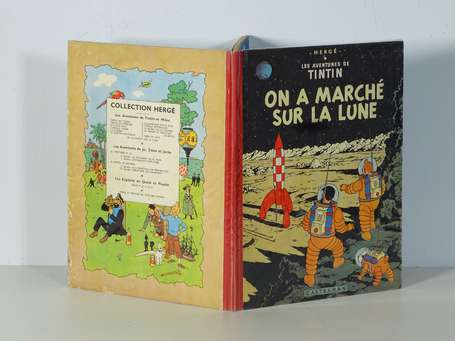 Hergé : Tintin 17 : On a marché sur la Lune en 