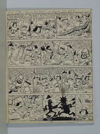 Erik : Le Chevalier Tartol : planche originale 29 