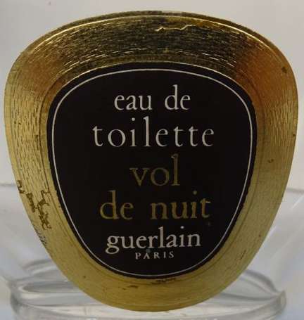 GUERLAIN - Deux flacons vides en verre modèle 