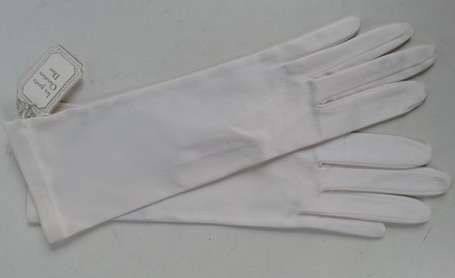 Christian Dior - Paire de gants blancs vintage 