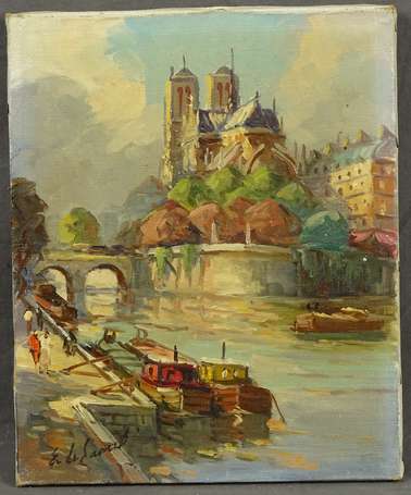 LE SAOUT Edouard (1909-1981) - Notre Dame de Paris