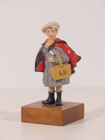 LU/Lefèvre-Utile - Le petit écolier. Figurine en 