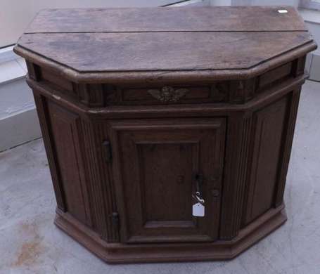 Elément supérieur de buffet-dressoir en chêne 