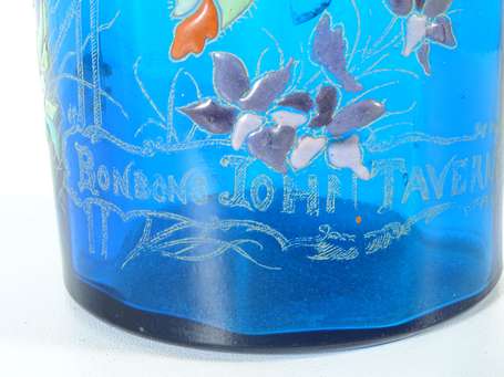 BONBONS JOHN TAVERNIER : Élégant vase émaillé à 