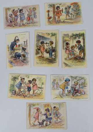 Cartes Postales anciennes - Germaine Bouret - 8 