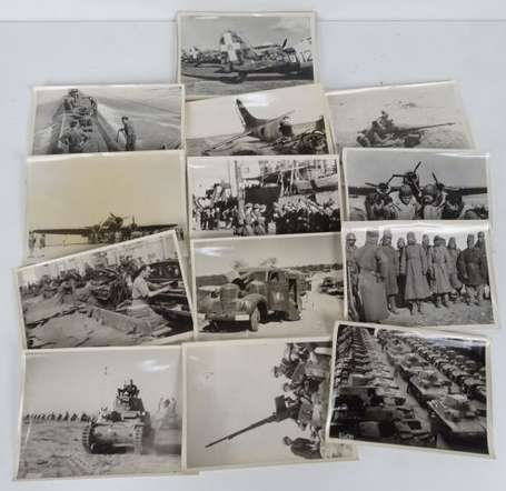 Italie - 25 Photos de l'Armée italienne - Guerre -