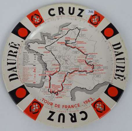 Tour de France Cycliste 1963 - Assiette 