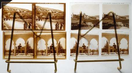 Photo - Palestine , israel - Boite de 11 Plaques 