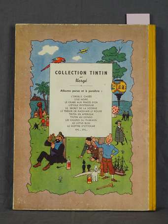 Tintin au Congo - 1ère édition couleur de 1946 - 