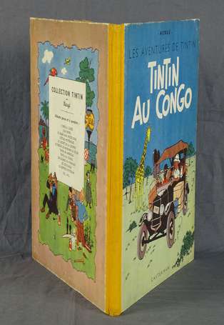 Tintin au Congo - 1ère édition couleur de 1946 - 