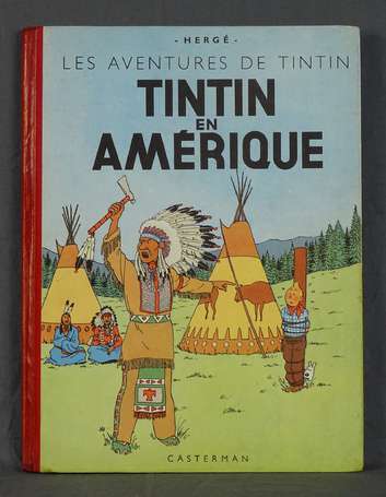 Tintin en Amérique - Edition de 1951 - 4ème plat 