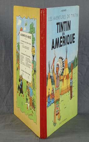 Tintin en Amérique - Edition de 1951 - 4ème plat 