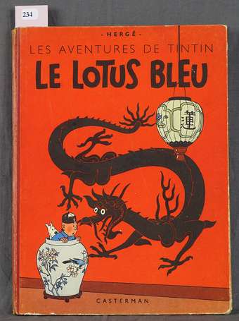 Tintin - Le Lotus Bleu - Edition originale couleur