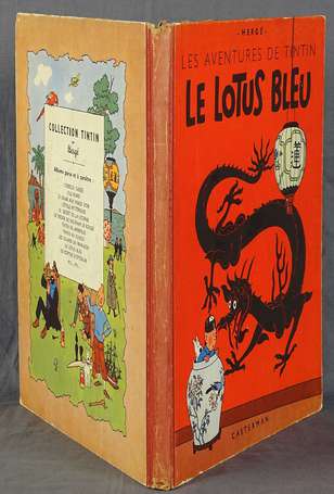 Tintin - Le Lotus Bleu - Edition originale couleur