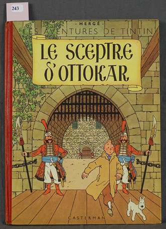 Tintin - Le Sceptre d'Ottokar - 2ème Edition 