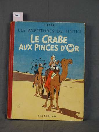 Tintin - Le Crabe aux pinces d'or - Noir et blanc 