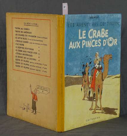 Tintin - Le Crabe aux pinces d'or - Edition 