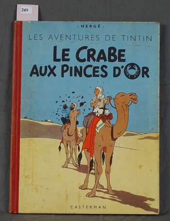 Tintin - Le Crabe aux pinces d'or - Edition 