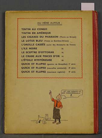 Tintin - L'Etoile mystérieuse - Edition originale 