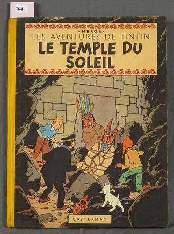 Tintin - Le Temple du soleil - Edition originale 