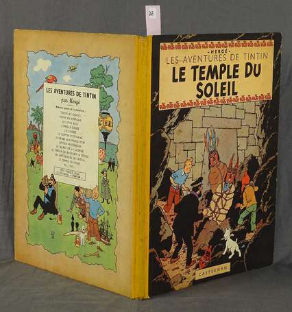  Tintin - Le Temple du soleil - Edition originale 