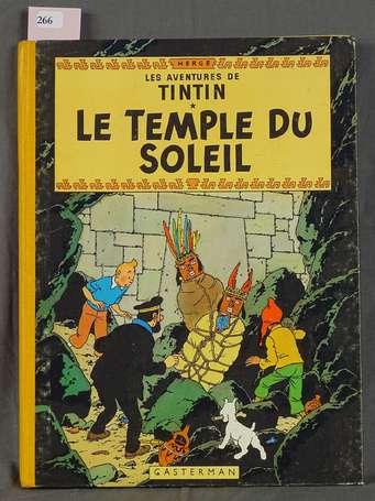 Tintin - Le Temple du soleil - Edition de 1956 - 