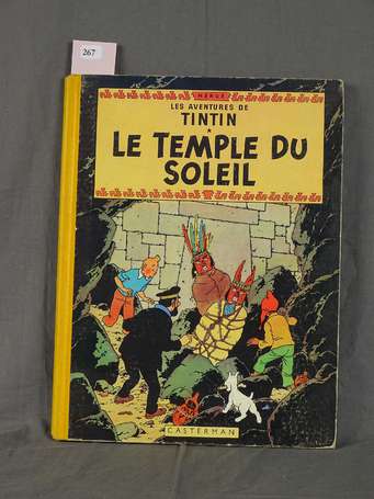 Tintin - Le Temple du soleil - Réédition de 1957 -