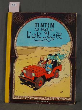 Tintin au pays de l'or noir - Réédition de 1957 - 