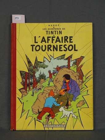 Tintin - L'Affaire Tournesol - Edition de 1958 - 