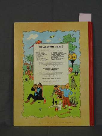 Tintin - L'Affaire Tournesol - Edition de 1958 - 