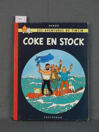 Tintin - Coke en stock - Edition originale belge 