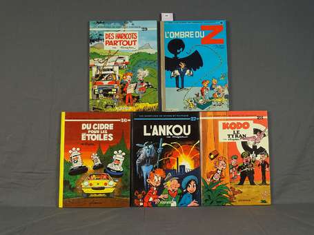 Fournier - Spirou et Fantasio n°26, 27, 28 et 29 