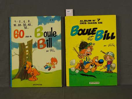 Roba - Boule et Bill : 2 albums ; n°4 et n°7 en é.