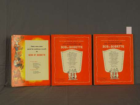 Vandersteen - Bob et Bobette : 3 albums dont Les 