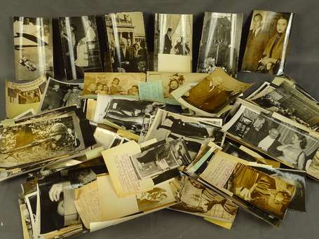 Ensemble de plus de 150 Photos de Presse anciennes