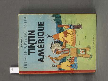 Hergé : Tintin en Amérique en édition originale 