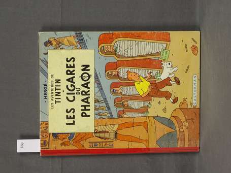 Hergé : Tintin ; Les Cigares du Pharaon en 1ère 