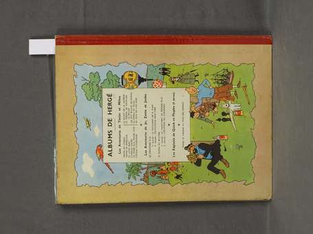 Hergé : Tintin ; Le Crabe aux pinces d'or en 