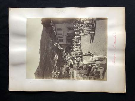 Bougie - Algérie - 2 Photos albumine circa 1892 - 