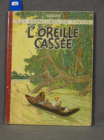 Hergé : Tintin ; L'Oreille Cassée en édition 