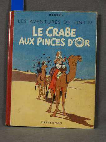 Hergé : Tintin ; Le Crabe aux pinces d'or en 