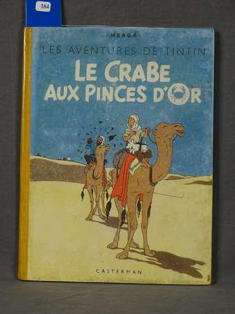 Hergé : Tintin ; Le Crabe aux pinces d'or en 