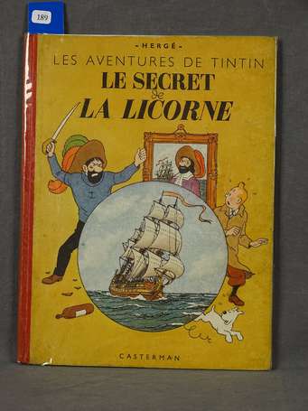 Hergé : Tintin ; Le Secret de la Licorne en 