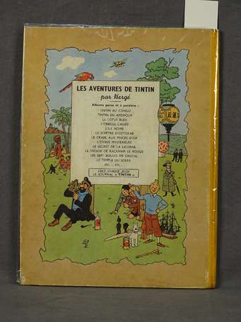Hergé : Tintin ; Le Temple du soleil en édition 