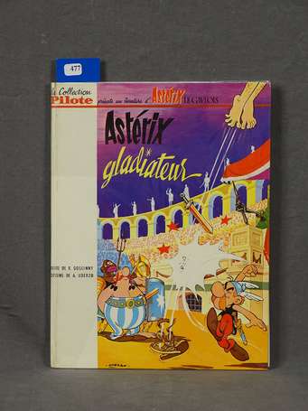 Uderzo : Astérix 4 ; Astérix gladiateur en édition