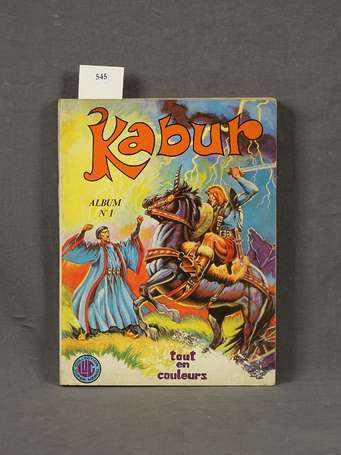 Kabur : reliure des n° 1 à 5 soit la collection 