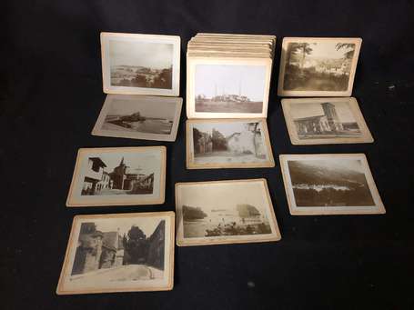 Photo - ensemble de 50 Photos circa 1900 
